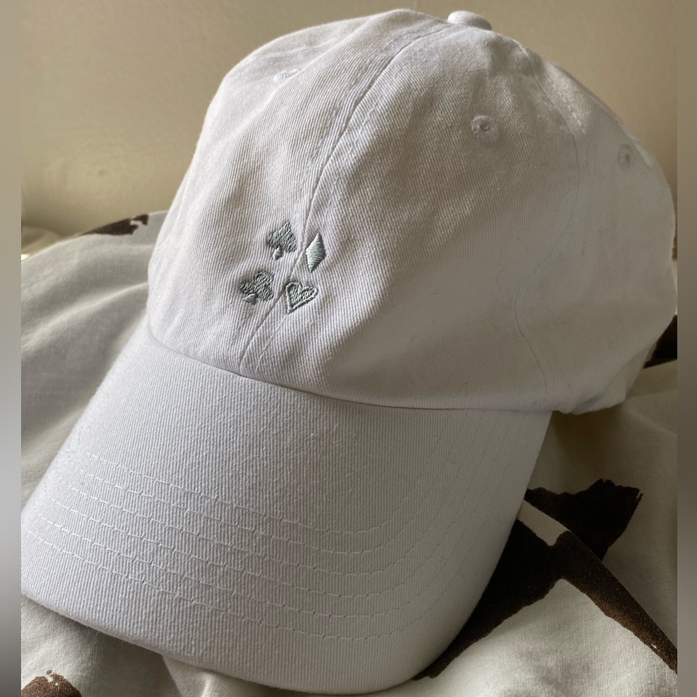 K-Pop KARD Official Tour Merchandise White Adjustable Cap